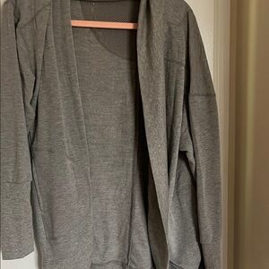 Nine West Active Grey Cardigan size L